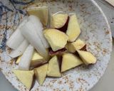 お一人様梅トマト味根菜たっぷり野菜炒め作り方5写真