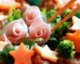 Xmasメニュー♪リースハンバーグ☆作り方14写真