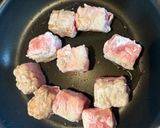 簡単夕食・お弁当★豚こまの肉巻き厚揚げ作り方4写真