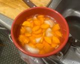 作りたてから出汁染み豚汁作り方3写真