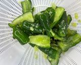 ゆかりと梅干しとひねりごまで簡単きゅうりの浅漬け作り方4写真