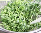 包丁不要！豆苗と豆腐のチョレギサラダ作り方1写真