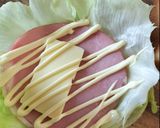 野菜たっぷり！ヘルシー♪逆サンドイッチ作り方3写真