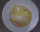 鶏ガラスープ風マカロニスープ作り方5写真