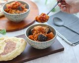 新ジャガイモとナスのインドカレー作り方10写真
