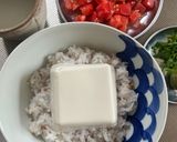 豆腐とトマトのっけ♪冷やし一汁三菜ボウル作り方1写真
