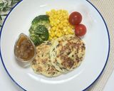 ふわふわ!豆腐と山芋の落とし焼き作り方5写真