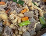 牛肉と蒸し大豆のうま煮♪作り方5写真
