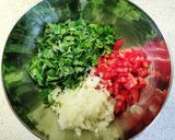 イタリアンパセリのサラダ❀トルコ料理作り方3写真