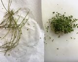 華やかにレモンタイム香る　鮭のパン粉焼き作り方1写真