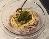 カニカマとちくわの青のりマヨ作り方2写真