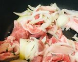 豚こまぎれ肉●あまからすりおろし生姜焼き作り方1写真