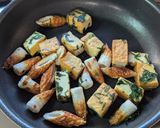 手が止まらない！厚揚げとちくわうま辛炒め作り方4写真