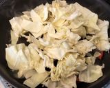 キャベツやさしい★ワンパンペペロンチーノ作り方2写真