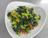チンゲン菜のソテー作り方5写真