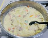 HENZホワイトソース缶で無水シチュー作り方10写真