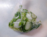 きゅうりとかぶとセロリの無塩酢の物作り方2写真