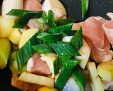 レトルト●鶏肉＆長ネギの出汁カレー作り方1写真