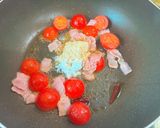 ミニトマトのカルボナーラ🍅作り方7写真