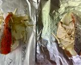 フライパンで鮭ときのこのホイル焼き？作り方4写真
