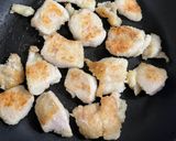 我が家の揚げな簡単！ムネ肉ヘルシー油淋鶏作り方2写真