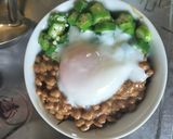 オクラ納豆のネバネバ冷やし丼（温玉のせ）作り方6写真