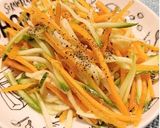 えびとズッキーニの和風オイルパスタ作り方9写真