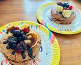 ブランチに☆バナナチョコパンケーキ🍌🍫🥞作り方9写真