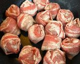 ミニトマトの豚バラ巻き作り方3写真