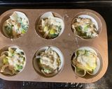 餃子の皮でネギグラタン作り方3写真