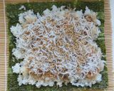 千葉県伝統の白米の海苔巻き☆しらす丼風作り方8写真