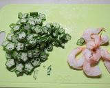 美味★簡単★エビとオクラのチヂミ作り方1写真