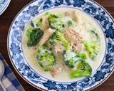 鶏肉とブロッコリーのチーズクリーム煮作り方6写真