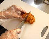 せんべい衣のチキンカツ作り方5写真