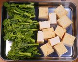 厚揚げと菜の花の和風ツナマヨわさポン和え作り方1写真
