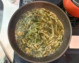 ゆず胡椒の海苔クリームパスタ作り方3写真