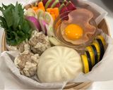 肉まんとシュウマイで！ワンプレートせいろ作り方3写真