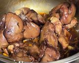 お母さんの薬♡貧血に♡鶏レバーの甘辛煮作り方4写真