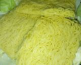 味付は業務スーパーの鶏だしのみ塩焼きそば作り方2写真