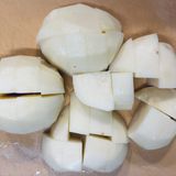 洋風！ジャーマンポテト風炊き込みご飯作り方1写真