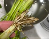 🌸春を先取り‼️セリのおひたし作り方1写真