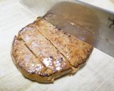 ★大豆ミートのハンバーグでポッサム風★作り方2写真