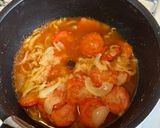 簡易な野菜のトマトスープ作り方3写真
