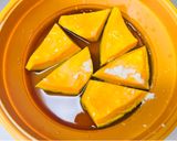 レンジで簡単　かぼちゃ煮物作り方2写真