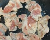搾菜と豚肉の炒め物作り方1写真