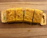 ブロッコリーの芯と紅生姜の卵焼き♪お弁当作り方11写真
