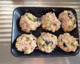簡単♡ナスと鶏肉deバーグあんかけ♪作り方2写真