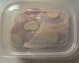 簡単！レンチン蒸し鶏作り方3写真