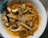 洋風クリーミー生姜焼味根菜茄子甘酢酢豚作り方18写真