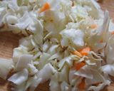 日清焼きそば袋麺で野菜入りオムそば作り方1写真